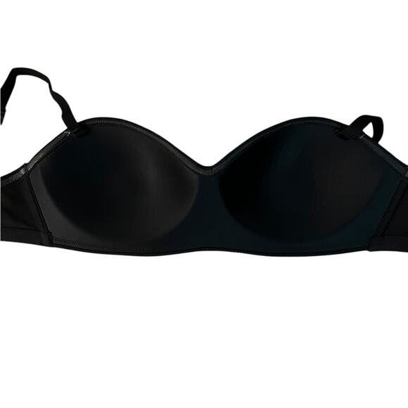 *NWOT Wacoal 854372 Staying Power Wire Free Strapless Black Bra – 32D - Picture 5 of 6